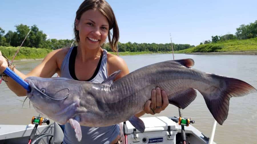 A weekend for women: Catfish cooperate during Becoming an Outdoors Woman  event on Red River - Grand Forks Herald